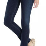 AGOLDE  dark wash distressed stretchy Chloe low rise 24 jeans Photo 0