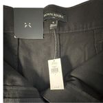 Banana Republic Belted Denim Skirt Womens 4 Black Mini Cargo With Pockets NWT Photo 5