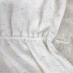 VINTAGE 80s Fit & Flare Sleeveless Shirt Dress Midi Ivory Brown Plus Size 14 16 White Photo 5