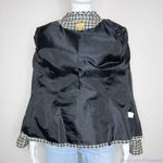 Caslon tweed black and white blazer jacket , women's size 4 Photo 11