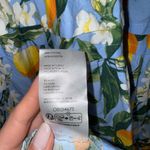 Anthropologie  Somerset Tiered Maxi Dress in Iris Blue with Lemons - Size XS Photo 6