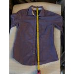 Tommy Hilfiger Womens Purple Button Down Shirt S Casual Preppy Classic Academia Photo 6