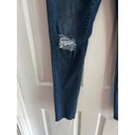 Just USA Dark Wash Distressed Ripped Skinny Jeans Denim Size 29 Photo 3