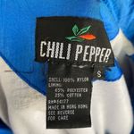 Vintage‎ Chili Pepper Parachute Jacket Blue Photo 4