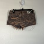Wildfox EUC Pink Black Distressed Denim Jean Shorts sz 26 Photo 5