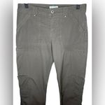 Columbia Straight Leg Hiking Cargo Pants Size 2L Green Photo 1