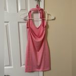 SheIn Bodycon Self-Tie Halter Mini Dress Photo 3