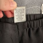 Chicos Womens 1 US M/8 Black Silk Flowy Wide Leg Pants‎ Lightweight Career *Flaw Size M Photo 6