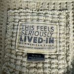 American Eagle  Waffle Knit Beige M Photo 2