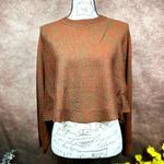 Olivaceous Cropped Sweater/Shawl - Fall Harvest - size M/L Photo 2