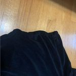 Juicy Couture  Pam Gela Velour Zip Sleeveless Sweatshirt Black Women's Large Photo 3