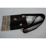 NWT!! Megan Park England 100% Silk Flower Embroidered Beaded Purse Crossbody Bag Pink Photo 1