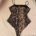 Charlotte Russe Super Cute Leopard Sequined Bodysuit Photo 4
