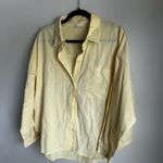 Le lis  Yellow Button Down Shirt Photo 2