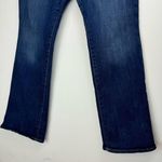 American Eagle Curvy Skinny Kick High Waisted Jeans Sz 12 SHORT Dark Wash Photo 6