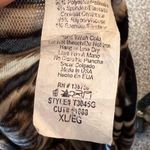 The Zig Zag Stripe Animal Print Tunic Top Size XL Photo 59