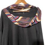 AB Studio  New Sweater with Matching Multi-Color Scarf Size Large Photo 2