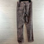 American Eagle Pink Gray Acid Wash Mom Jeans Size 4 Photo 1