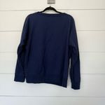 J.Crew  Women’s XL Navy Oui Sweatshirt Photo 3