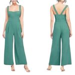 Gal Meets Glam - NWT Nicole Square Neck Jumpsuit Sz 0P Photo 1