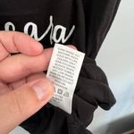 Maurice's All I Need is Coffee & Mascara Short Sleeve Tee Shirt Women's Size Medium Photo 4