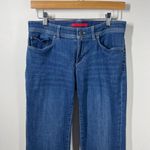 L.L.Bean Jeans Women 4 Tall Blue Straight Denim Cotton Spring Modest Minimal Photo 2