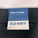 Old Navy Black Flare Trouser Pants Women’s Size 2 NWT Photo 4