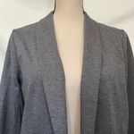 Leith Open Front Cardigan Womens Jacket Size S Gray Scandi Minimal Clean Girl Photo 1