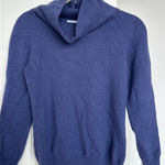 Gran Sasso Women's 100% Cashmere Cowl Neck Sweater, Size US S, Italy 42, EUC Purple Photo 0