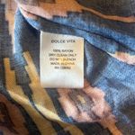 Dolce Vita Womens XS Blue Orange Southwest Weatern Print Fit N Flare Mini Dress Photo 6