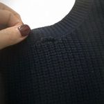 moon & madison Navy and White Striped Tank Top Blue Photo 1