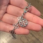 Tory Burch  Mini Clover Necklace silver Photo 3