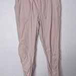 Lululemon Pants Women's Size 10 Pink Scuba Relaxed High Rise Jogger Pants Photo 0
