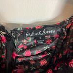 For Love & Lemons Melrose Dress Floral Black Mini Photo 8