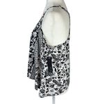 Apt. 9  Intimates Black & White Floral Tank Size L Photo 3