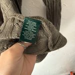 Ralph Lauren  Knit Cardigan Olive Green Long Sleeve‎ Open Front Sweater Academia Photo 5