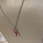 Handmade Red high heel necklace Photo 2