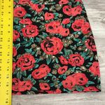Swool Navy, Pink, Tan & Green Floral Print Knit Stretch Mini Skirt Size Medium Multiple Photo 8