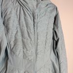 The North Face  Pseudio quilted hybrid jacket in light blue Photo 1