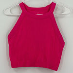 Aerie  high neck pink crop top large‎ Photo 0