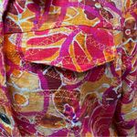 Coldwater Creek Groovy Floral Embroidered w Sequins & Beads Button Front Jacket Photo 8