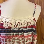 Umgee Boho ethnic vibes fringed tank top Photo 4