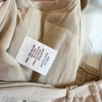 Majorelle  | Revolve Emily Cropped Linen Blend Blouse Top Beige Size‎ Medium Photo 6