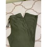 Athleta  Farallon Aspen Olive Pull On Travel Lounge Pants, size small petite Photo 2