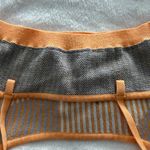 Fabletics orange and grey sports bra. Size medium Photo 8