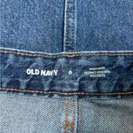 Old Navy  high rise secret smooth pockets midi Jean skirt in size 0 Photo 2