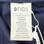 FIGS Zamora Jogger Scrub Pants 2.0 Navy Blue Women L/P W18SW2005P Nurse NWT Photo 3