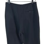 Diane Von Furstenberg  Women’s Dani Pleated Straight Leg Pants Black Size 8 Photo 4