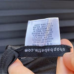 Babette Pleated classy Dress in black size small Photo 6