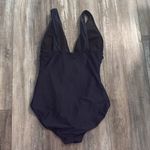 J.Crew  Navy Plunge V-neck One Piece Swimsuit 10 Photo 7